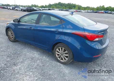 2014 Hyundai Elantra Se z USA, uszkodzony, nr VIN KMHDH4AE9EU048684